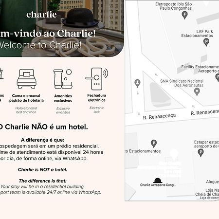 Apartament Charlie Aeroporto Congonhas Cgh São Paulo Zewnętrze zdjęcie