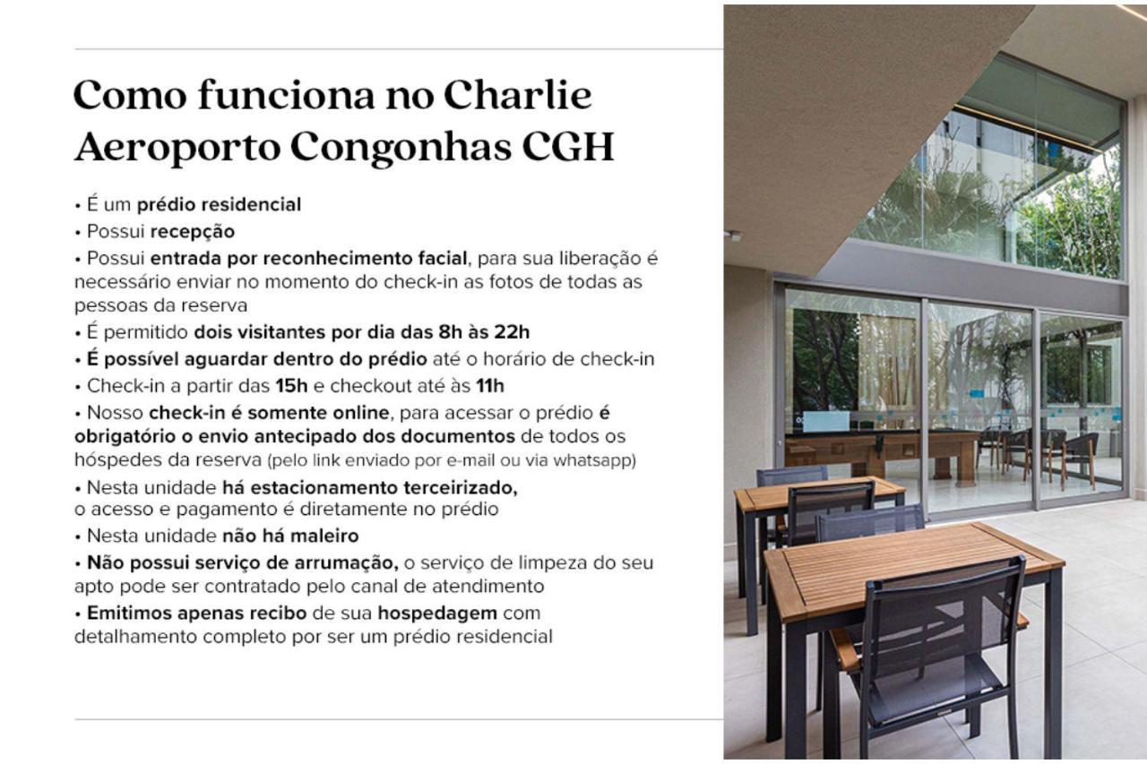 Apartament Charlie Aeroporto Congonhas Cgh São Paulo Zewnętrze zdjęcie